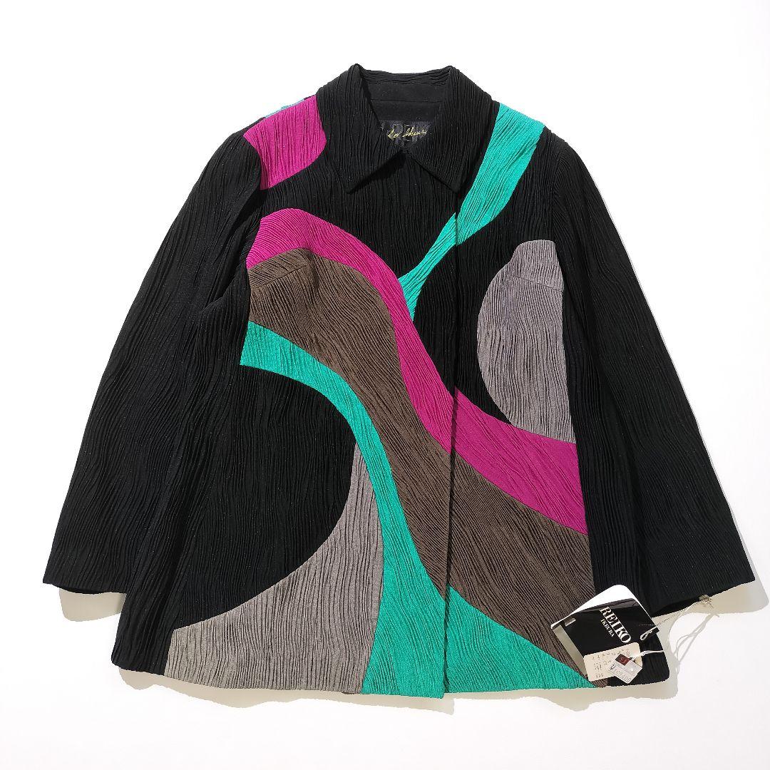 美品 Ms.REIKO ミズレイコ ジャケット 羽織り 13号 定価16.9万