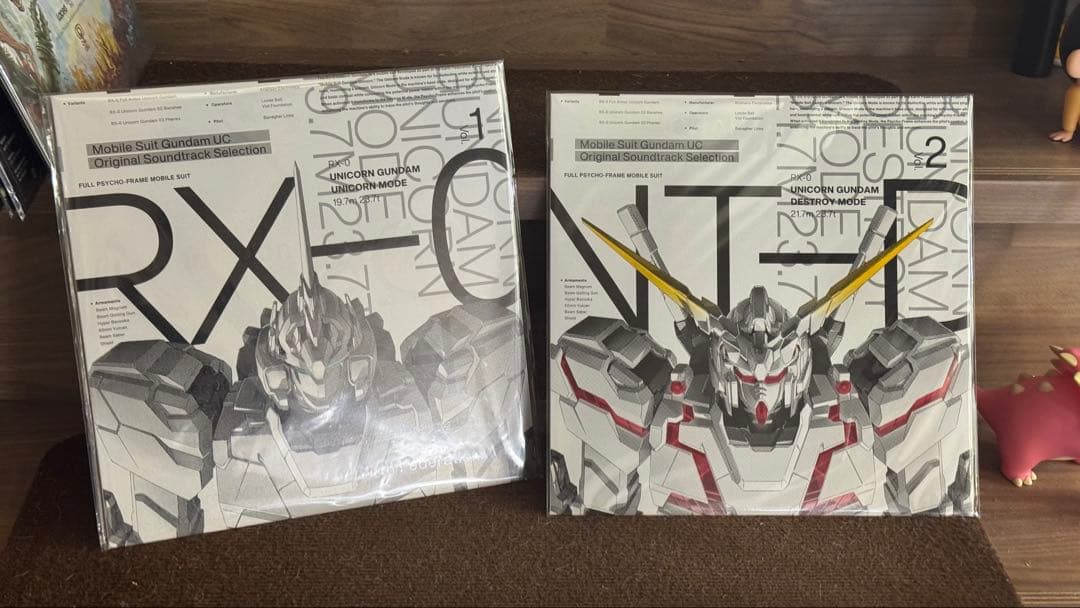 澤野弘之 ガンダムUCサントラLP vol.1・2 2枚セット未開封