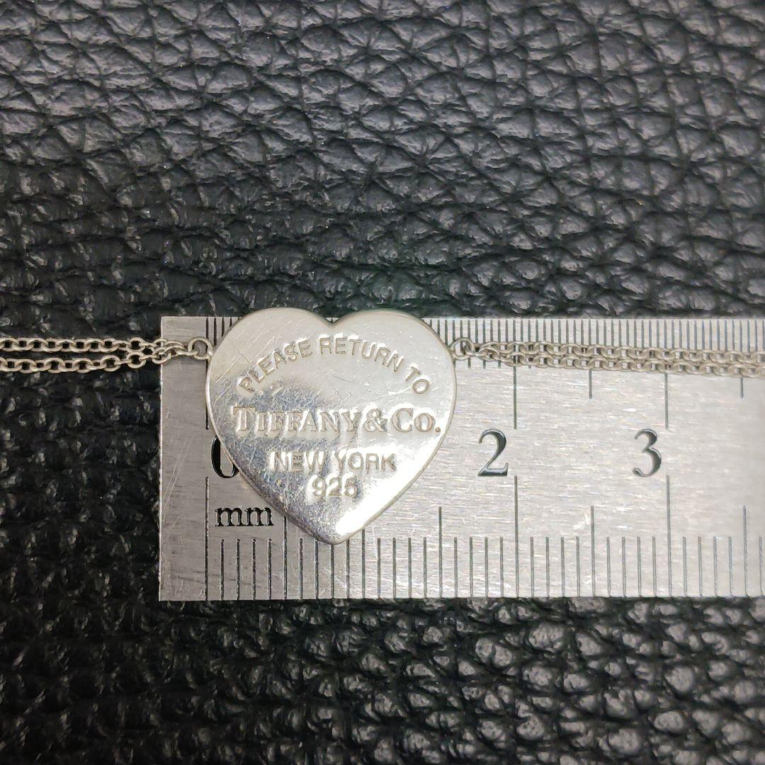 (C) Tiffany& Co. リターントゥハート ダブルチェーン ネックレス