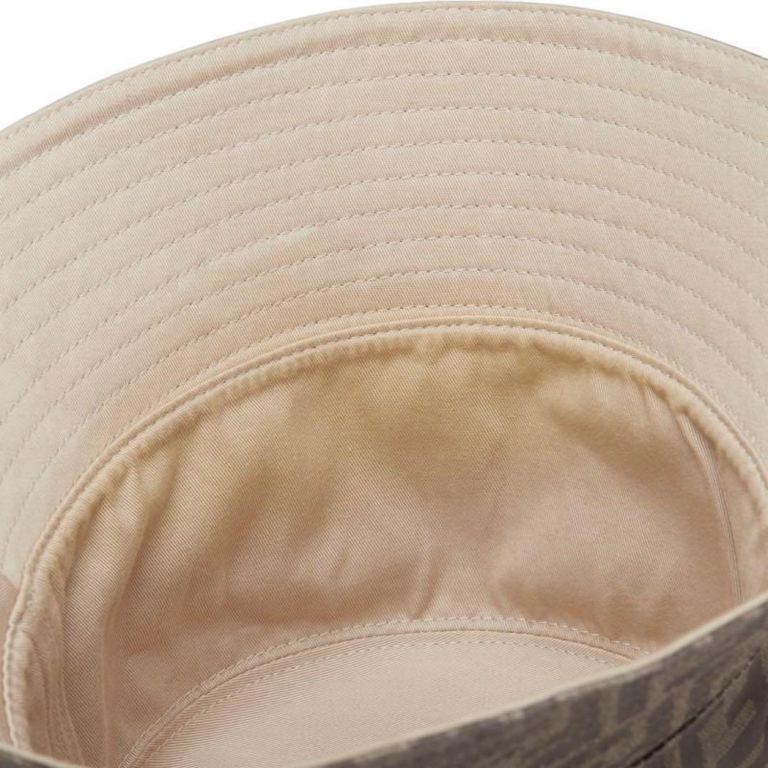 Fendi FFロゴバケットハット ブラウン