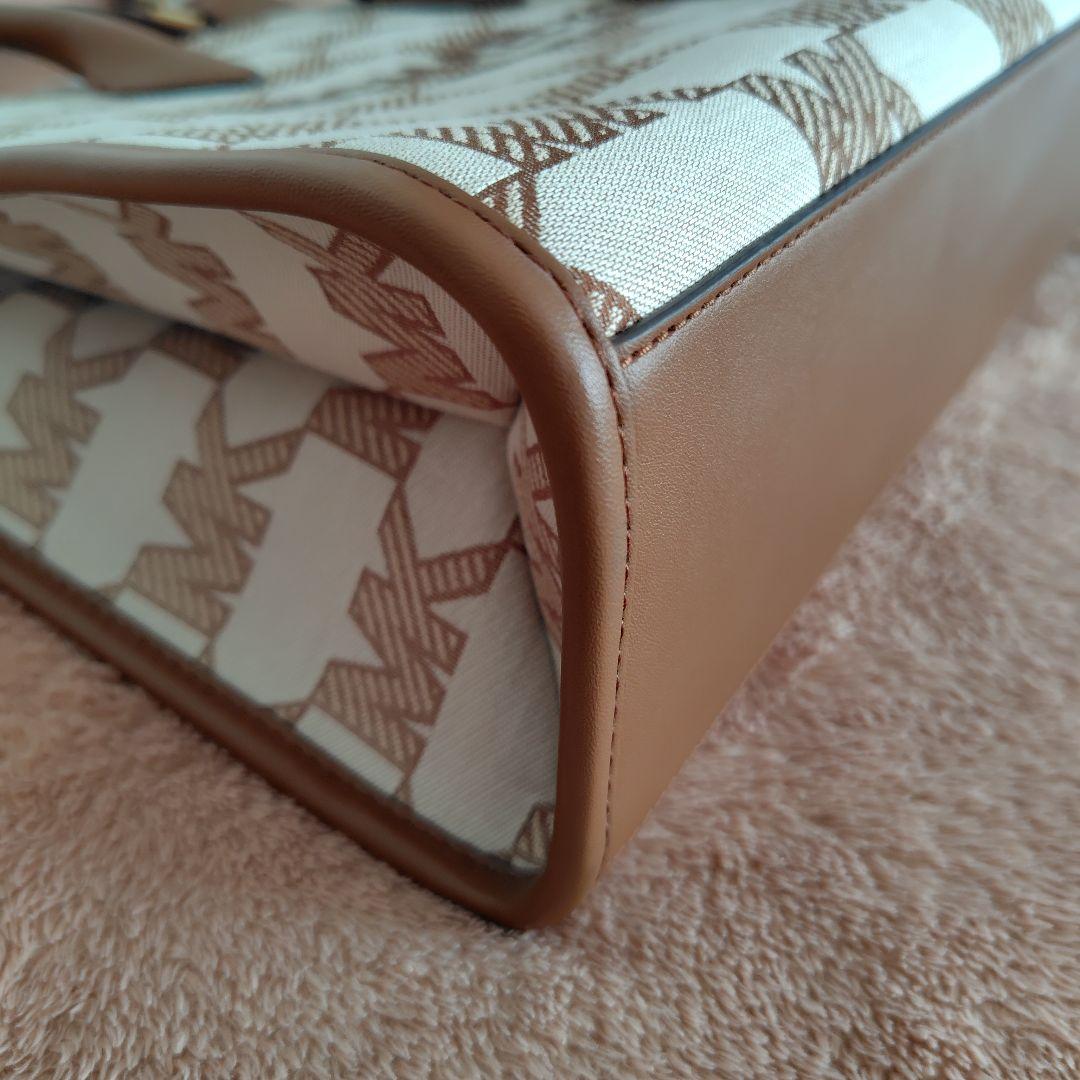 【MICHAEL KORS】美品☆2wayショルダートートバッグロゴチャーム付き