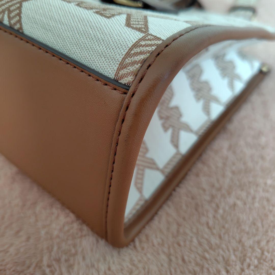 【MICHAEL KORS】美品☆2wayショルダートートバッグロゴチャーム付き
