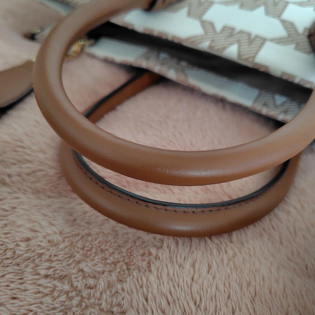 【MICHAEL KORS】美品☆2wayショルダートートバッグロゴチャーム付き
