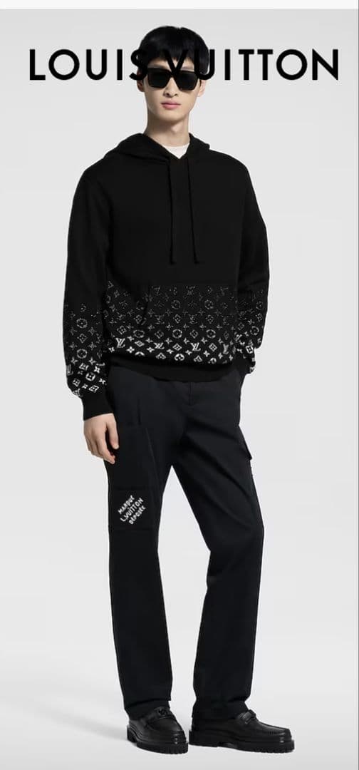 美品【ルイヴィトン】国内店舗購入 コットンカーゴパンツ 定価196,900円