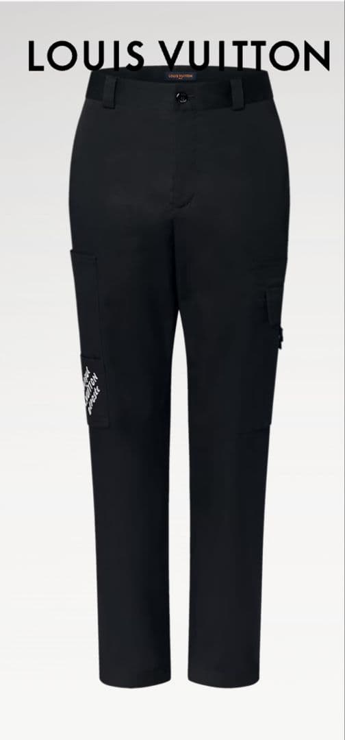 美品【ルイヴィトン】国内店舗購入 コットンカーゴパンツ 定価196,900円