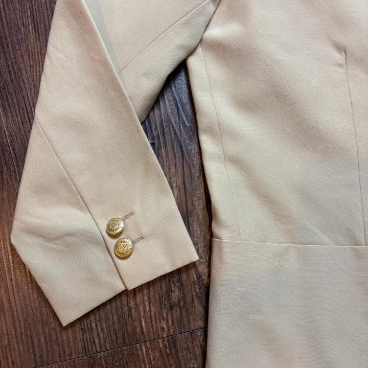 【古着】Christian Dior Sports テーラードジャケットベージュ