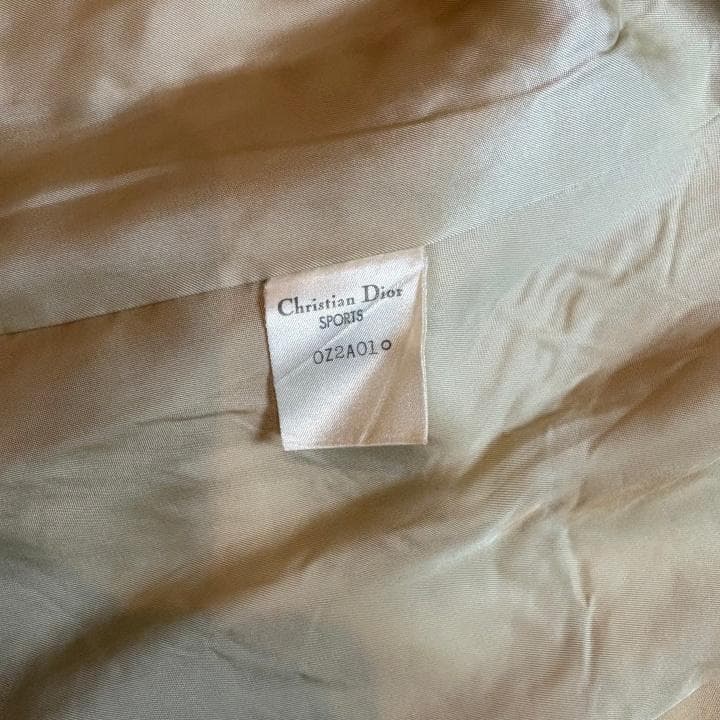 【古着】Christian Dior Sports テーラードジャケットベージュ