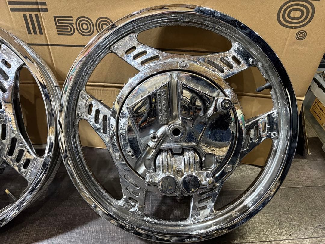 CBX400F 550Fダブルインボード キャリパー スプロケセット