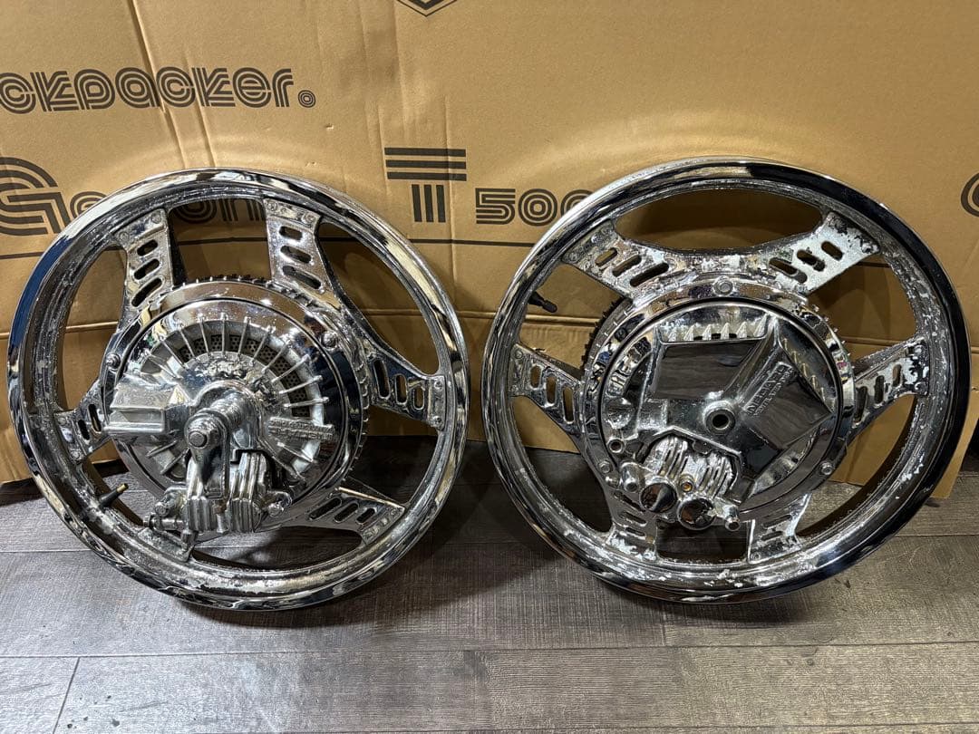 CBX400F 550Fダブルインボード キャリパー スプロケセット