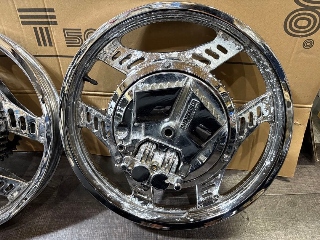 CBX400F 550Fダブルインボード キャリパー スプロケセット