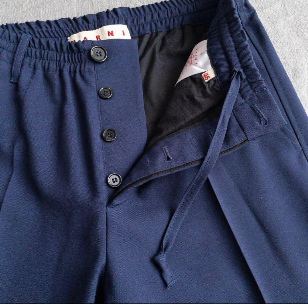 パンツ MARNI 22AW WOOL NARROW TROUSERS