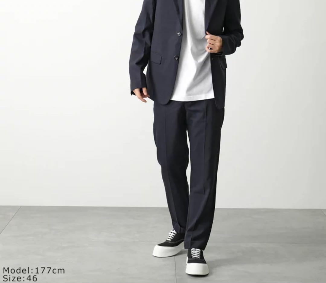 パンツ MARNI 22AW WOOL NARROW TROUSERS