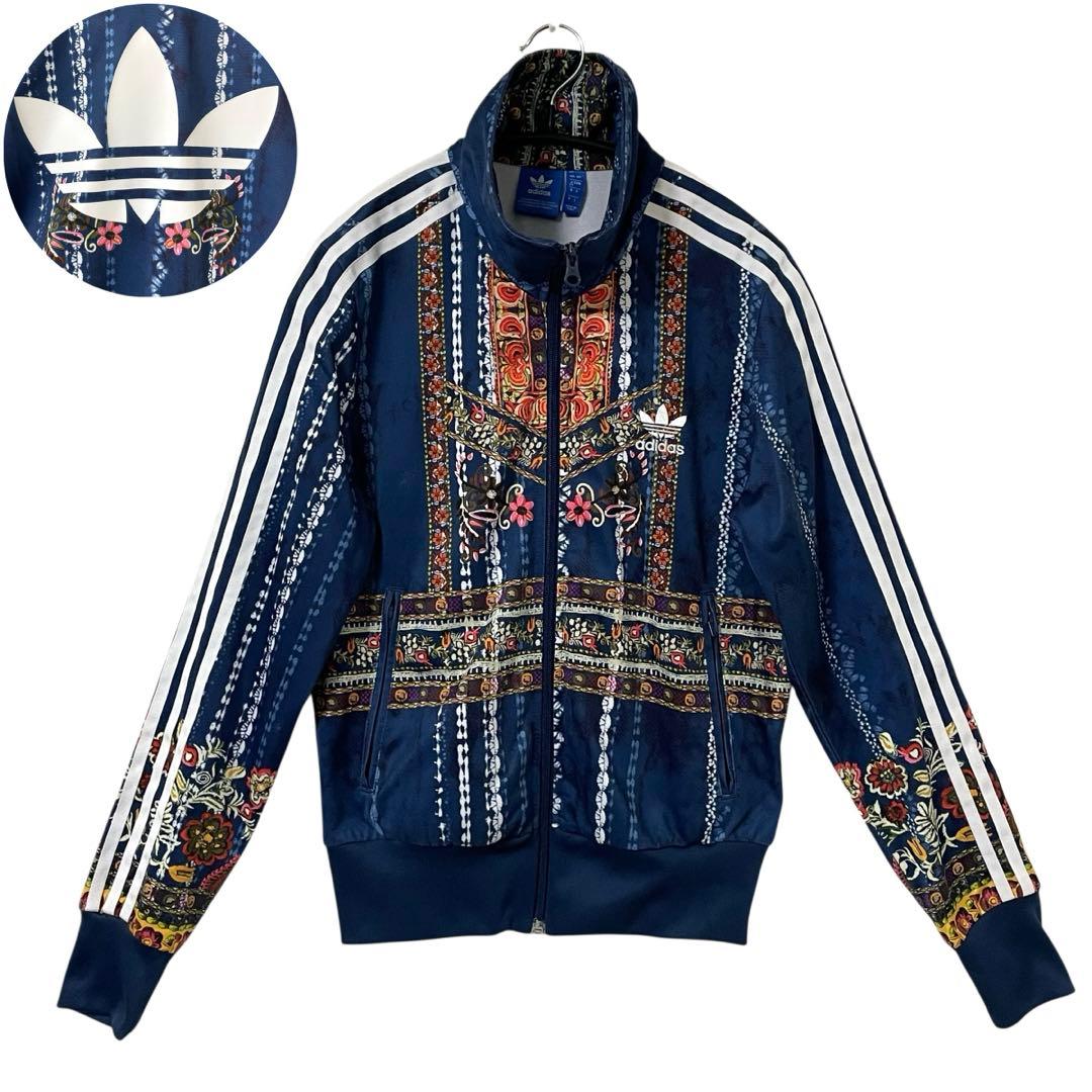 極美品 アディダス 希少サイズ OT 限定シランデリア ファイヤーバードジャージ