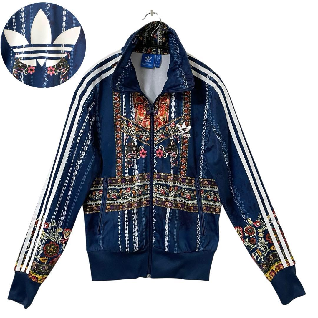 極美品 アディダス 希少サイズ OT 限定シランデリア ファイヤーバードジャージ
