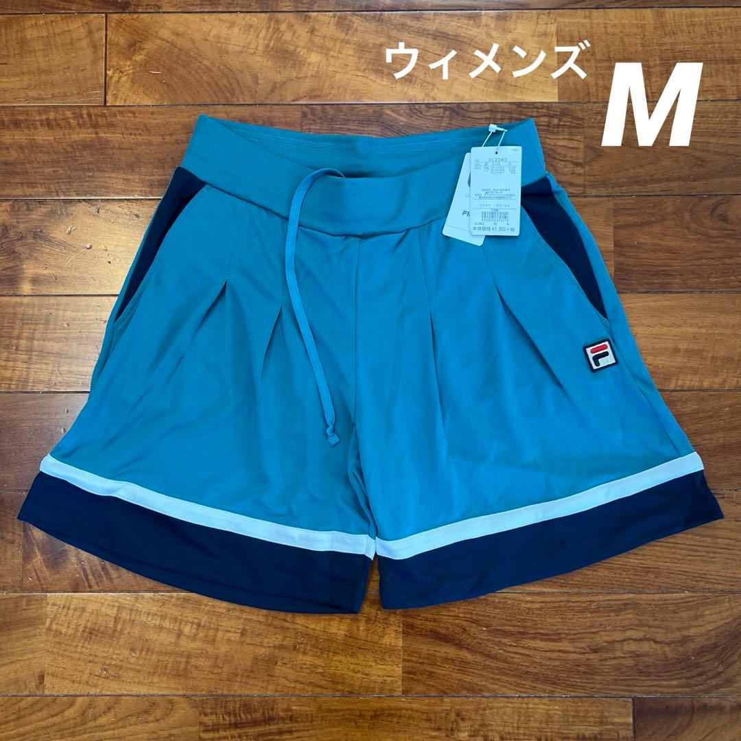 No.4660 FILA フィラ ハーフパンツ グリーン M テニス パンツ