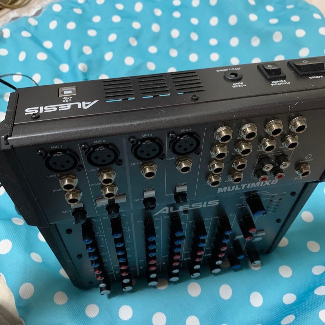 Alesis MULTIMIX8 USB FX アナログミキサー