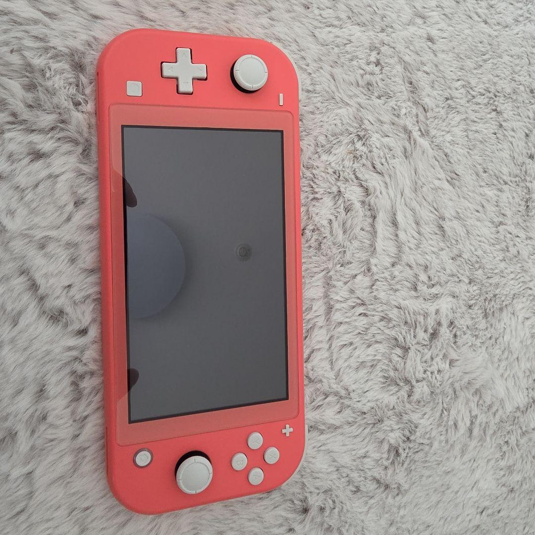 Nintendo Switch Lite コーラル 本体 ケース付き