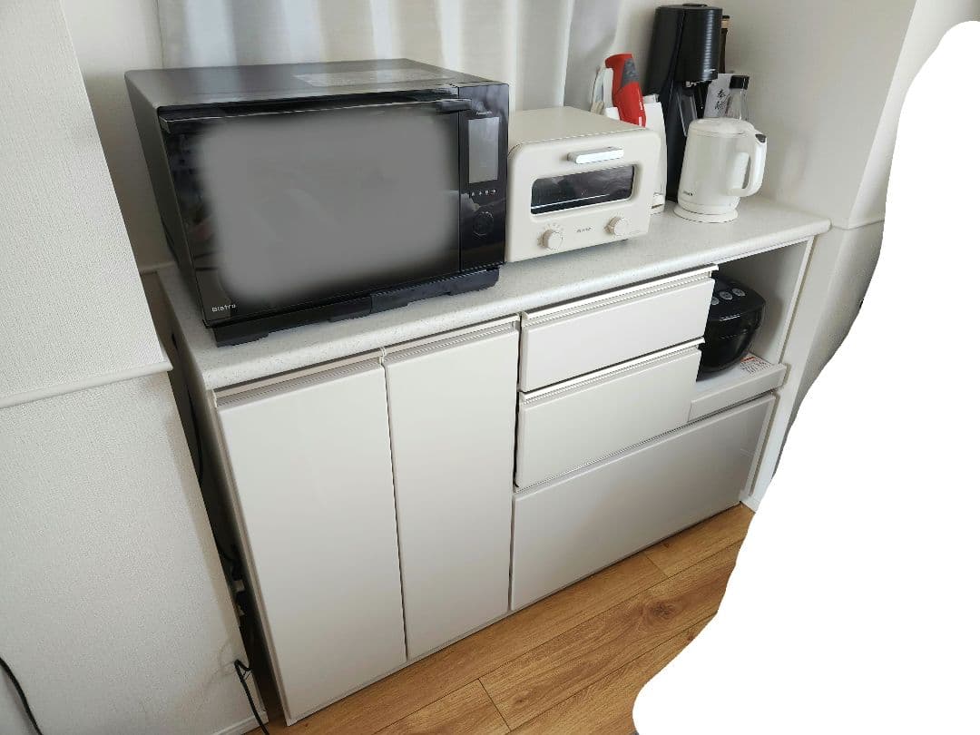 ニトリ　キッチンカウンター(アルミナ2 140CT WH)　✳6月上旬発送✳