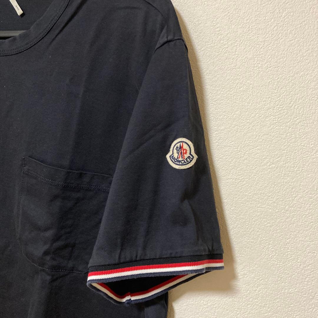 MONCLERモンクレール Tシャツ メンズLサイズ 濃紺