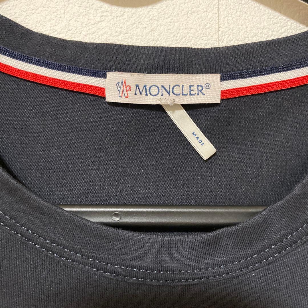 MONCLERモンクレール Tシャツ メンズLサイズ 濃紺