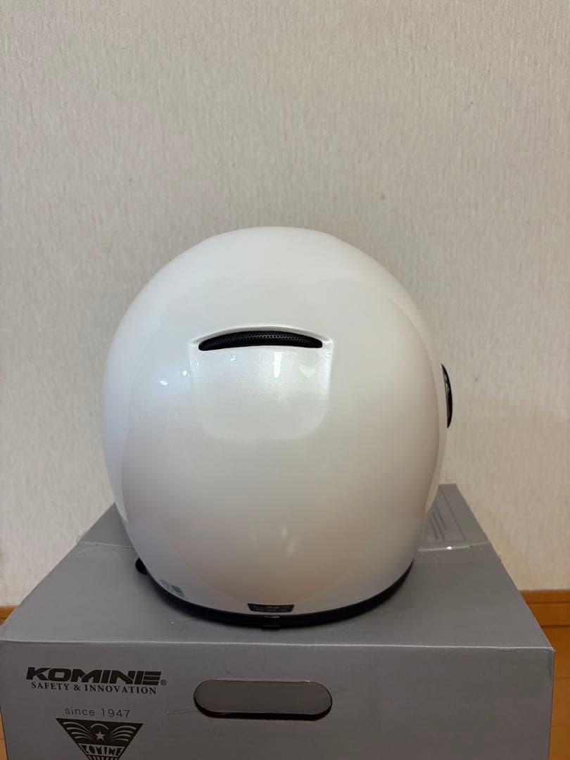KOMINE コミネヘルメットHK-190パールホワイト