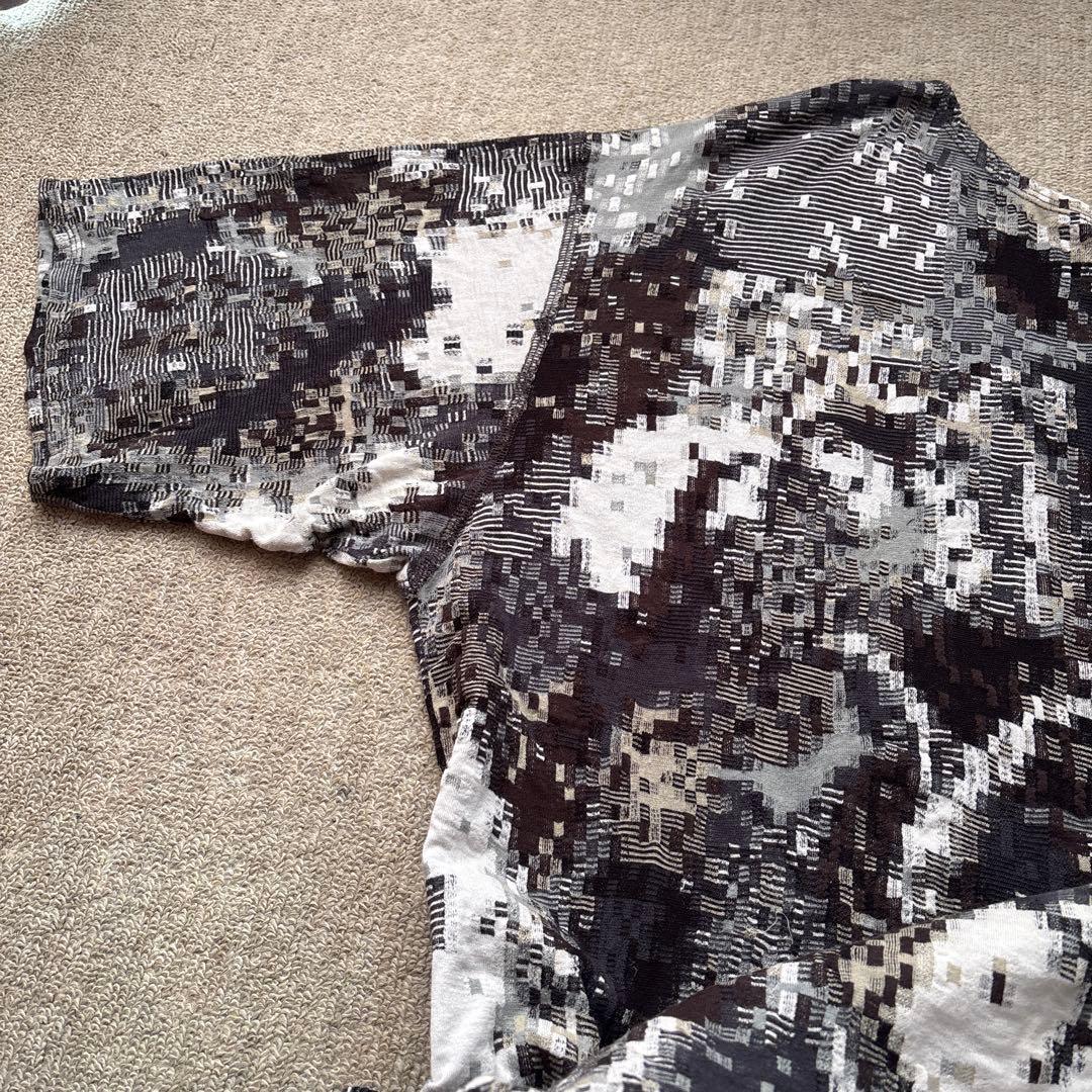 u*9様 ヨーガンレール モザイク柄 インターシャニット