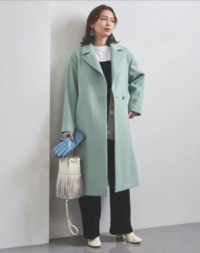 ユナイテッドアローズ　ビッグテーラードコート　36