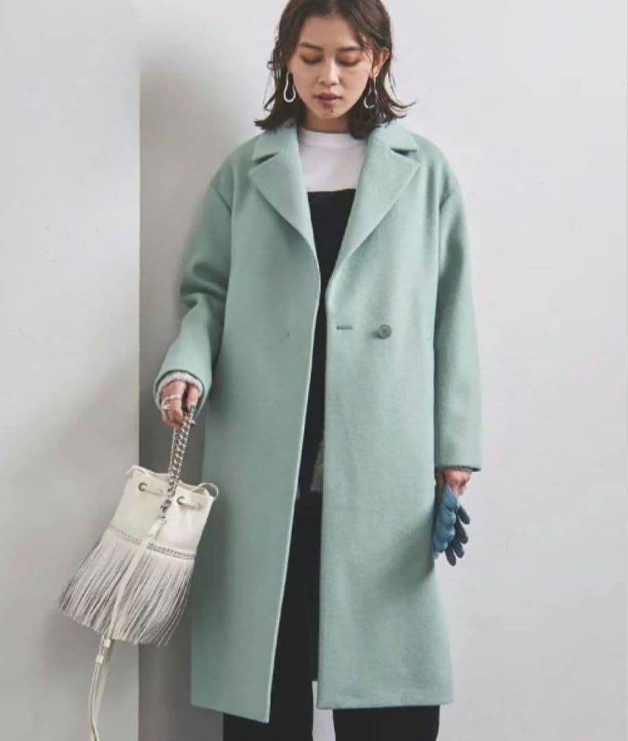 ユナイテッドアローズ　ビッグテーラードコート　36