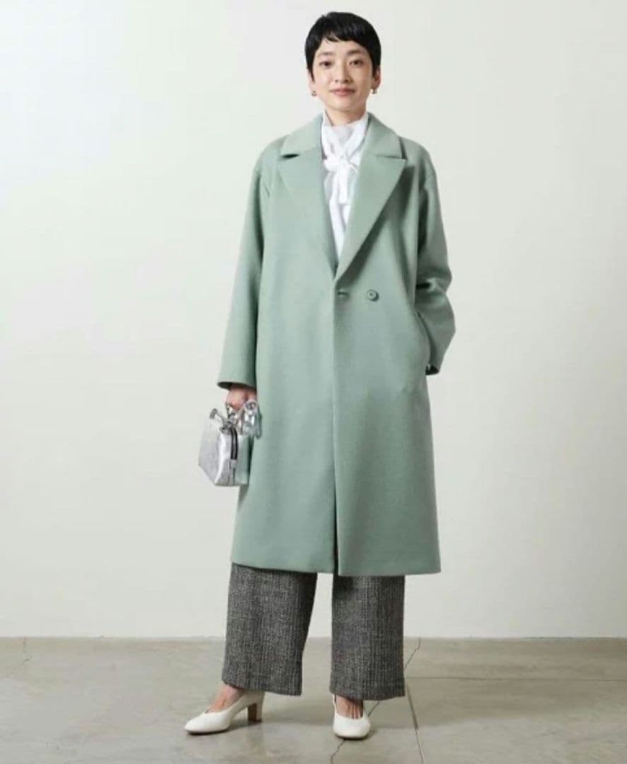 ユナイテッドアローズ　ビッグテーラードコート　36