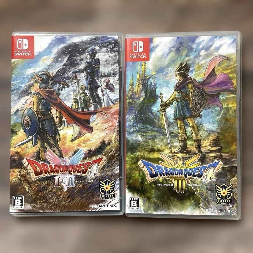 Switch ドラゴンクエスト1&2 ドラクエ3 セット
