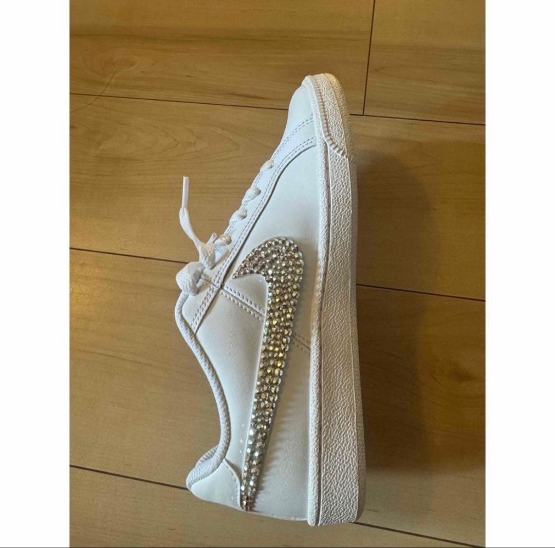 Nike キラキラ　ホワイト　スニーカー