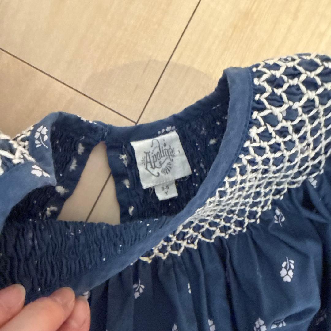 Apolina チュニックワンピース　3-5y