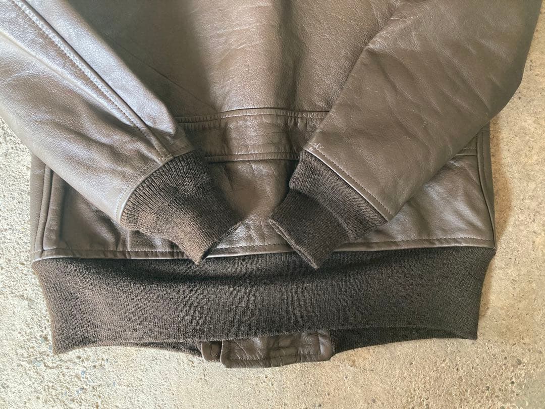 G-1 フライトジャケット 米軍 実物 USA ビンテージ 80s USN