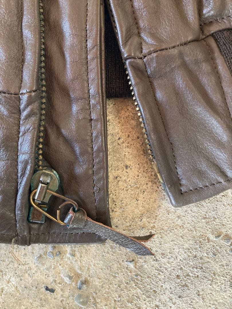 G-1 フライトジャケット 米軍 実物 USA ビンテージ 80s USN