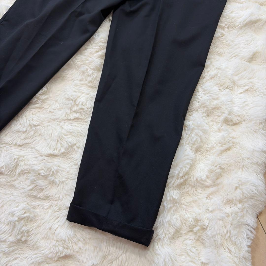 SAINT LAUREN サンローラン 現行 サイトジッパー スラックス L