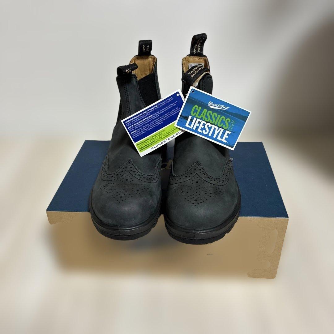 Blundstone 1472 ブーツ ルスティックブラック 7.0