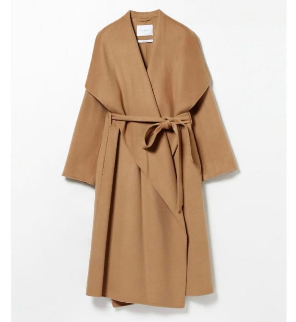 IVY &OAK アイビーオーク ウールガウンコート キャメル