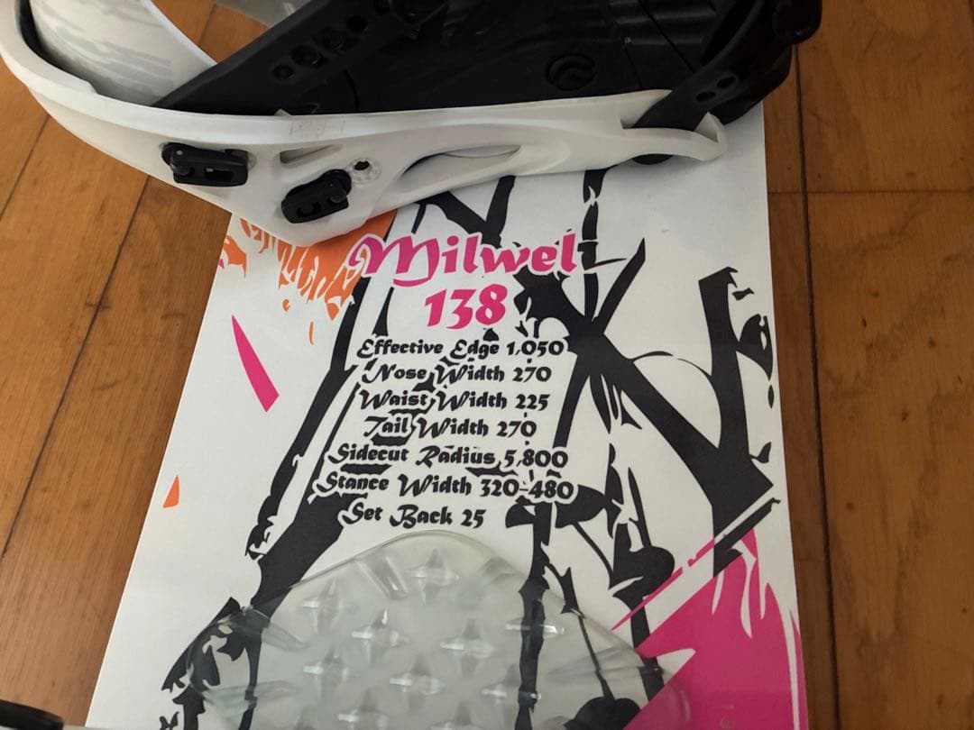 FLUX DSビンディング Ignio 138cm スノーボード板