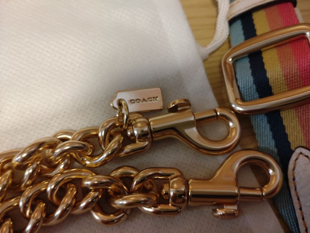 COACH　スヌーピー　ショルダーバック