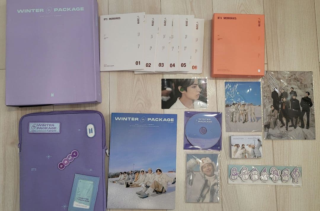 BTS memories 2020 2019 ウィンパケ2021 ジントレカ V