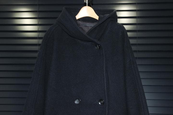 AP STUDIO ライトモッサ オーバーフーディーコート 38 ブラック