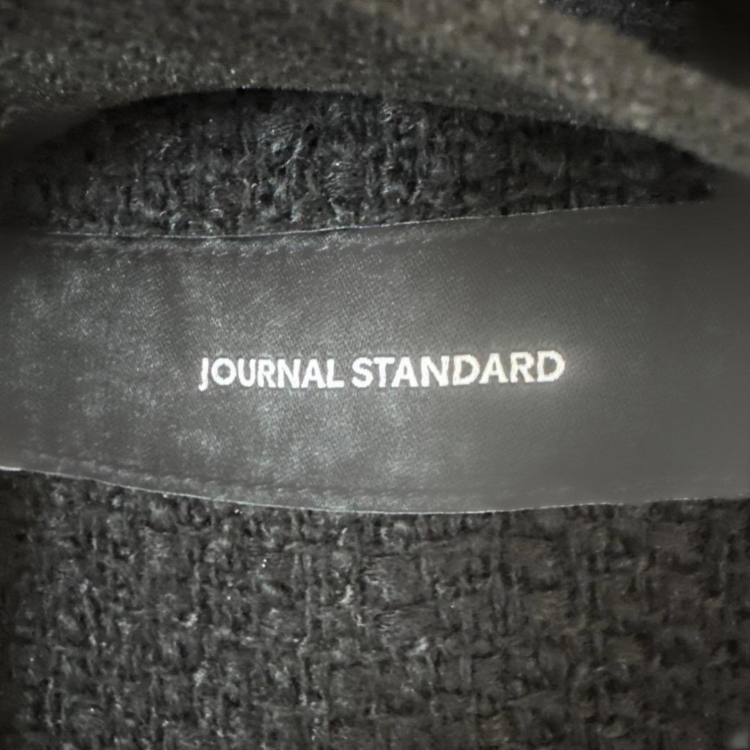 JOURNAL STNDARD ノーカラーツイードジャケット