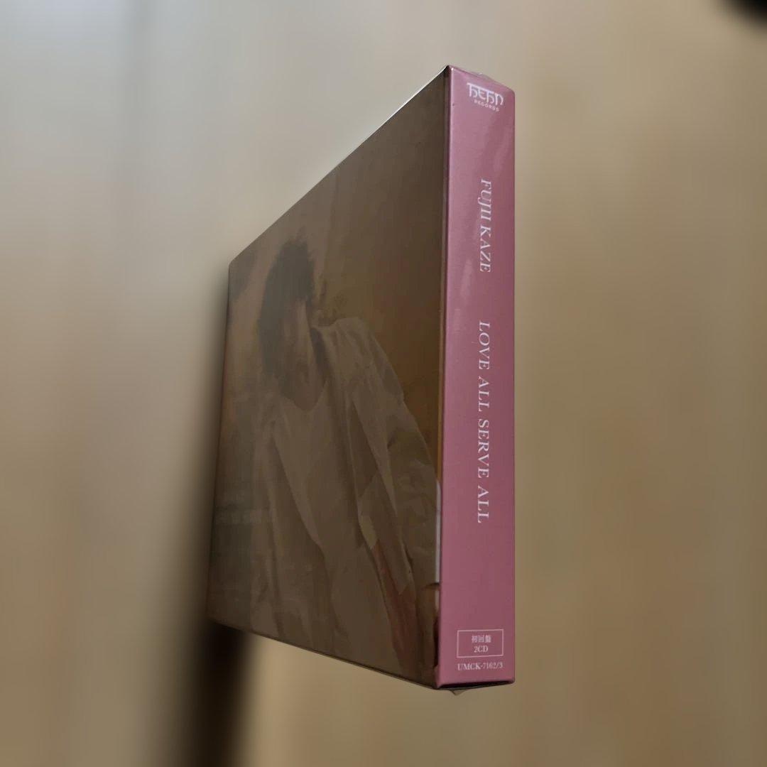【新品未開封】希少品　藤井風　初回限定盤　LOVE ALL SERVE ALL