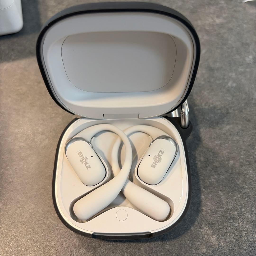 【極美品】Shokz OpenFit 2+ オープンイヤー型イヤホン