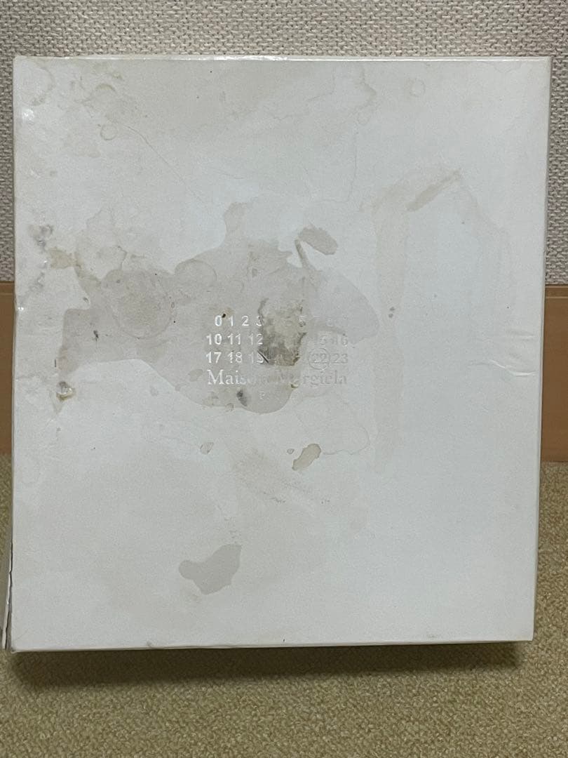 メゾンマルジェラ　足袋ブーツ バーガンディ　　サイズ44