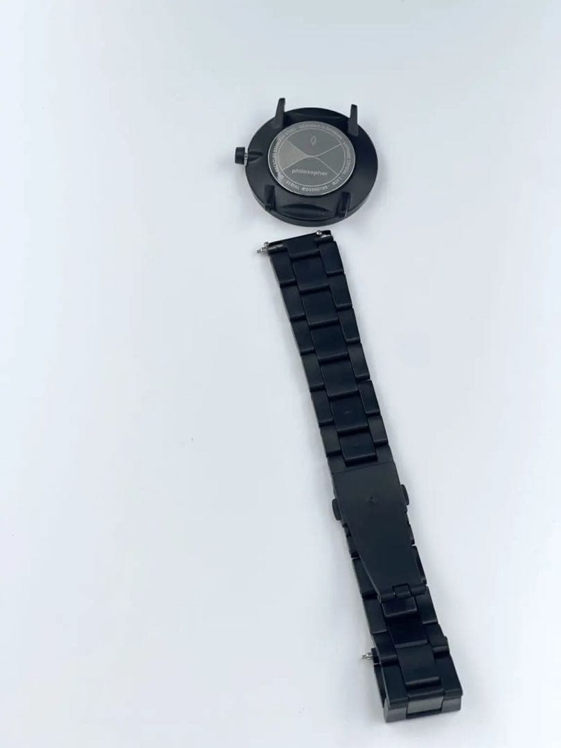 オールブラック・フィロソファー　3リンクストラップ(36mm)
