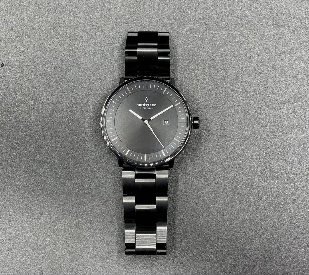 オールブラック・フィロソファー　3リンクストラップ(36mm)