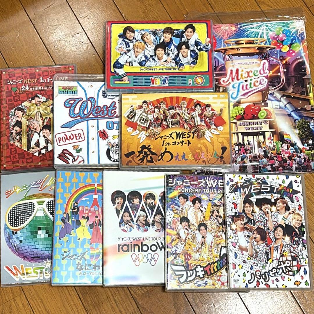 ジャニーズWEST WEST. DVD まとめ売り