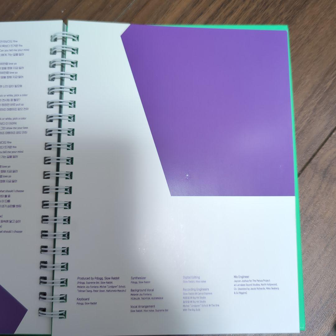 即購入◎　TXT直筆サインアルバム