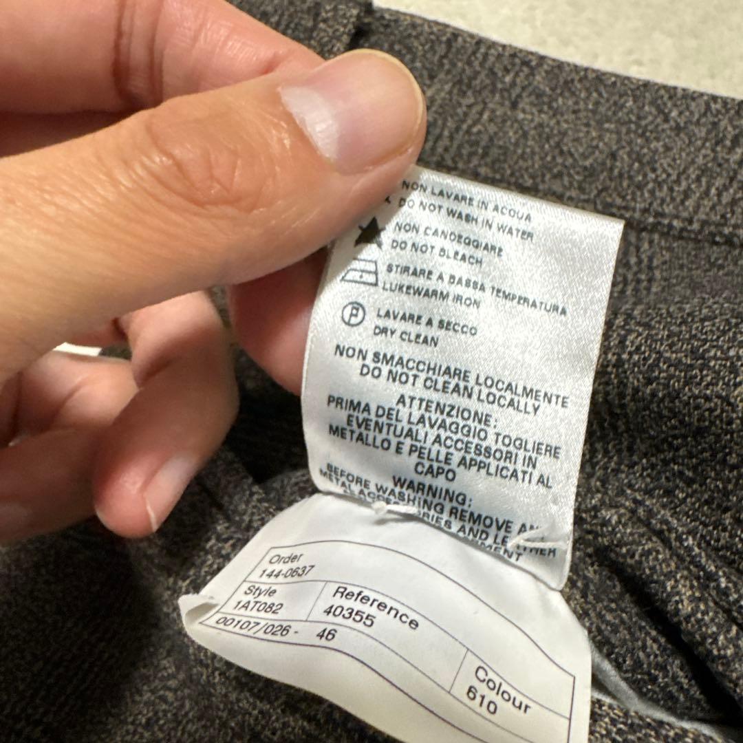 79 未使用　インコテックス　incotex スラックス　ブラウン　46